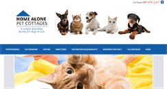 Desktop Screenshot of petcottages.com