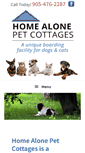 Mobile Screenshot of petcottages.com